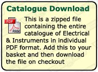 ELECTRICAL AND INSTRUMENTS CATALOGUE (PDF)