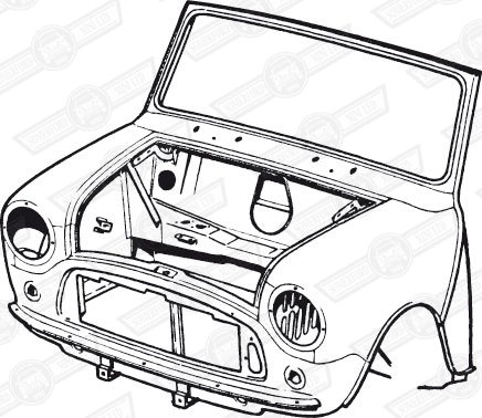 FRONT END ASSEMBLY '90-96