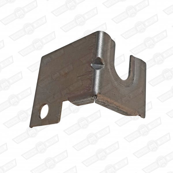 BRACKET- BONNET RELEASE TO DASH RAIL-'97 ON