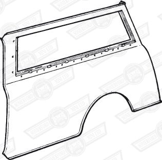 BODY SIDE PANEL- L.H.- TRAVELLER