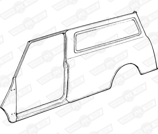 BODY SIDE ASSEMBLY-R.H.-VAN