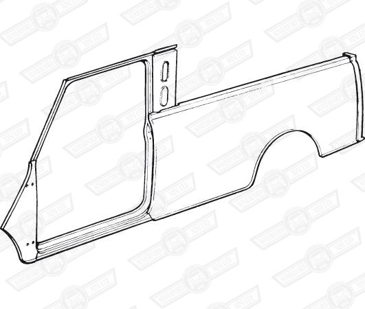 BODYSIDE ASSEMBLY- R.H.-PICKUP