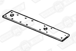 REINFORCEMENT PLATE, FLOOR- LAMM CABRIO