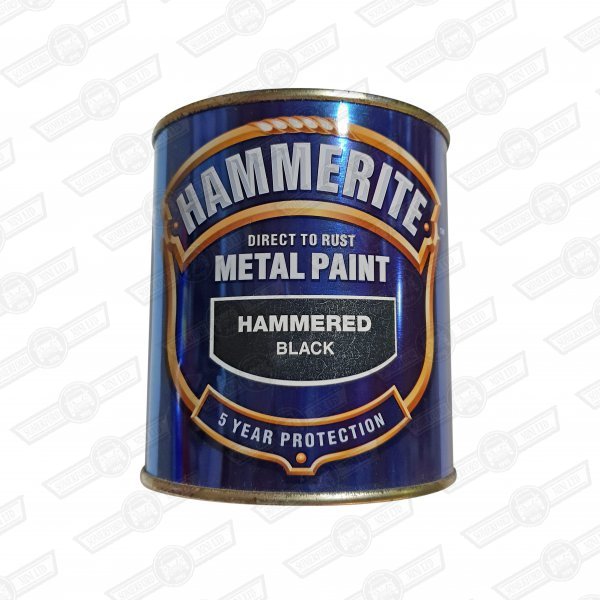 HAMMERITE-BRUSHABLE-500ml- BLACK