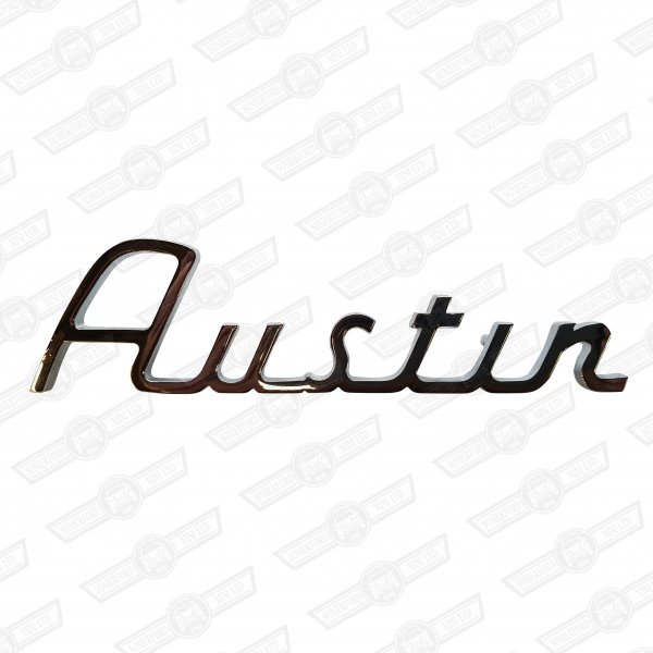 BADGE- 'AUSTIN'- BOOT LID-MK1