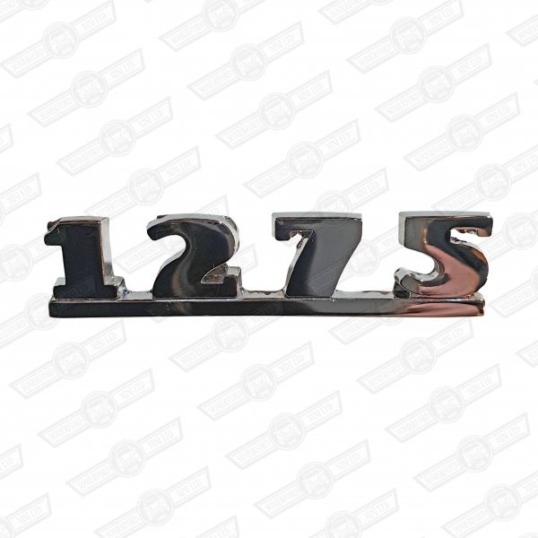 BADGE-BOOT LID '1275'-MK2