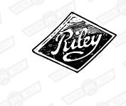BADGE-RADIATOR GRILLE- 'RILEY'