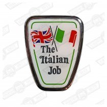 BADGE-BONNET-'ITALIAN JOB' reproduction