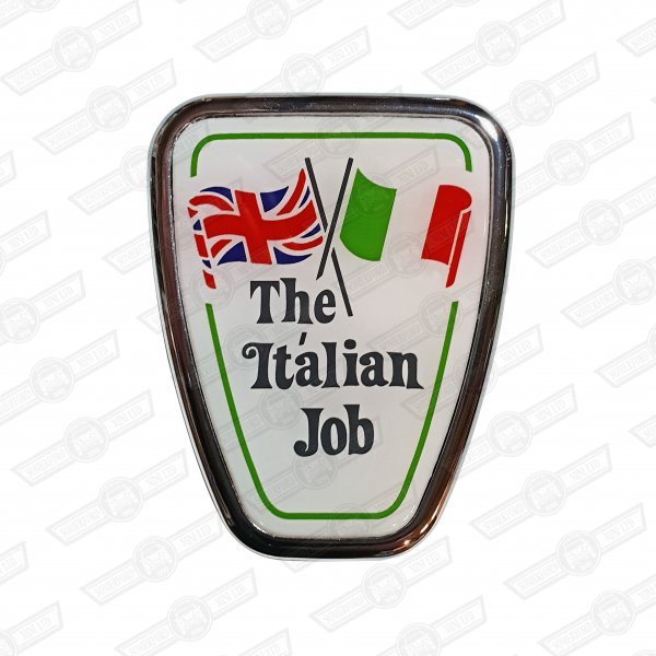 BADGE-BONNET-'ITALIAN JOB' reproduction