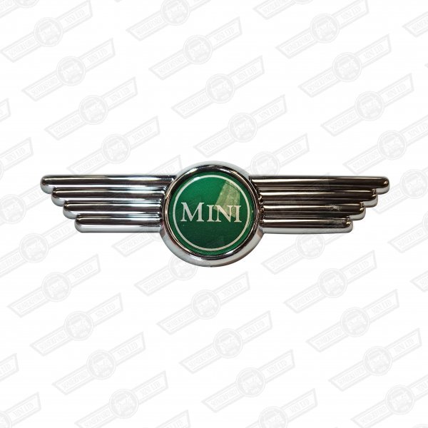 BADGE-BOOT/BONNET 'MINI'- WINGED LOGO - NON GENUINE