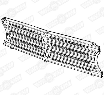 GRILLE CENTRE-CLUBMAN '69-'75 (NOT 1275GT)