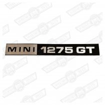 BADGE-BOOTLID-FOIL ONLY-'MINI 1275GT'-'96-'75