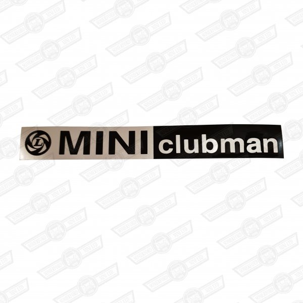 BADGE-FOIL ONLY-'MINI CLUBMAN' AND LEYLAND LOGO '77 ON GEN