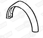 FLARE-REAR WHEEL ARCH-RH-PRIMED-LAMM CABRIOLET