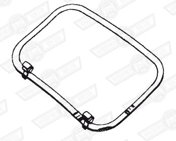 GLASS LID-ROVER SUNROOF ASSEMBLY (inc hinges & handle)