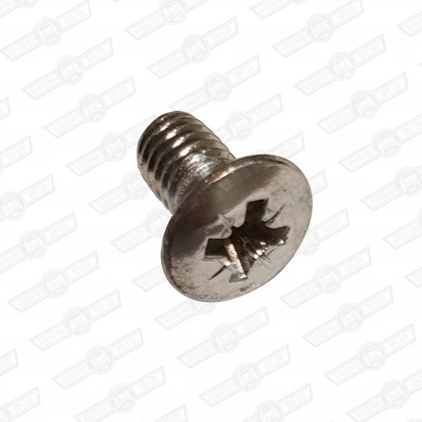 SCREW-CHROME, RAISED COUNTERSUNK 10 UNF x 3/8''