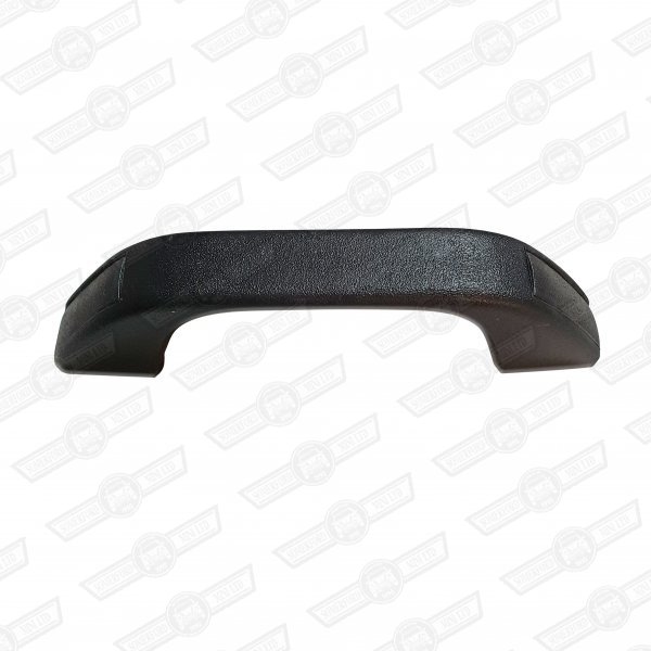 HANDLE-DOOR PULL-BLACK PLASTIC-'83 ON