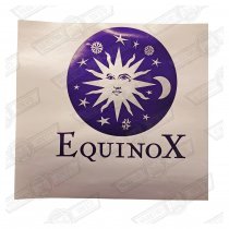 DECAL-BOOTLID-'EQUINOX'-SILVER CARS