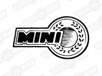 BADGE-PAD-'MINI'-STEERING WHEEL-MINI SPECIAL-UK ONLY