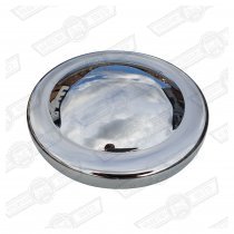 HUB CAP-STAINLESS-FITS 10'' WHEEL CENTRE
