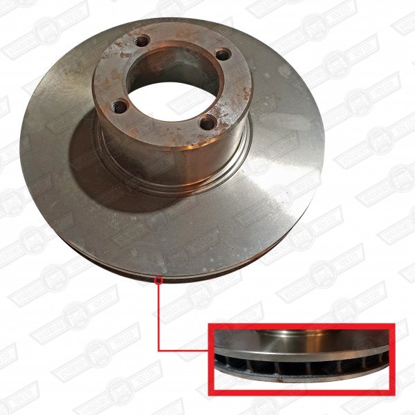 BRAKE DISC-METRO 4 POT VENTED