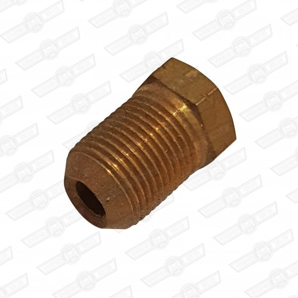 TUBE NUT-BRASS, BRAKE PIPE UNION-M12-MALE