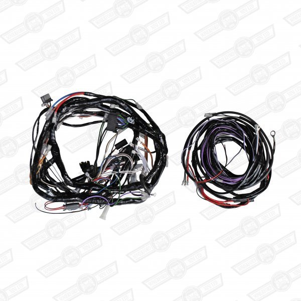 HARNESS-FULL-PVC BOUND-STD.SALOON-'69- 4 WIPER WIRES