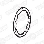 GASKET-LENS TO LAMP-FRONT IND.UNIT-'74-'80-EXPORT