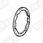 GASKET-LENS TO LAMP-FRONT IND.UNIT-'74-'80-EXPORT