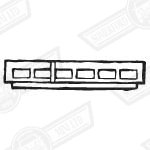 PLUG MOULDING-6 WAY-RH REAR LAMP-'85 ON