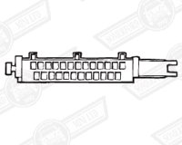 PLUG MOULDING-CONNECTOR-25 WAY-ECU '91 ON