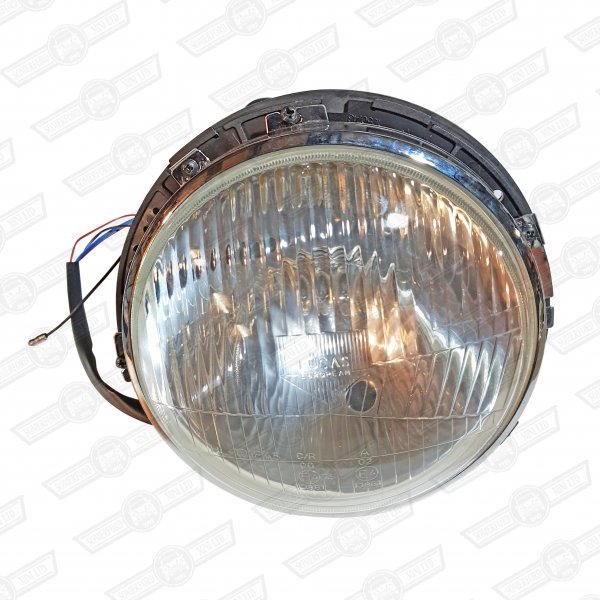 HEADLAMP ASSY.-P45T-2 ADJUSTERS.-NO SIDELIGHT-LHD