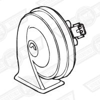 HORN AND BRACKET ASSY.-PLUG TERMINAL-'93 ON