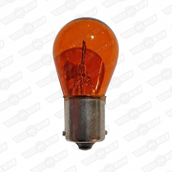 BULB-SINGLE FILAMENT, AMBER-(INDICATOR ETC) 12V-21W