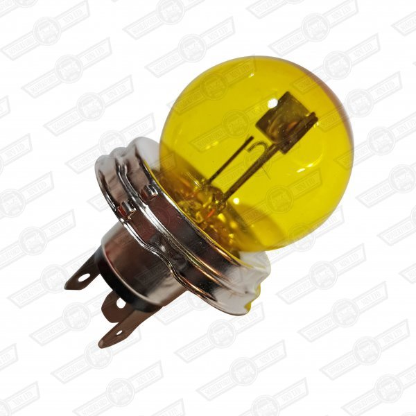 BULB-P45T HEADLAMP-45/40W YELLOW GLASS-LHD