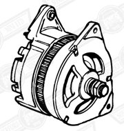 ALTERNATOR-55 AMP NEW-OUTRIGHT