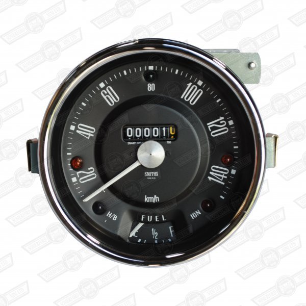 SMITHS SPEEDO 140KPH BLACK FACE MK2/3