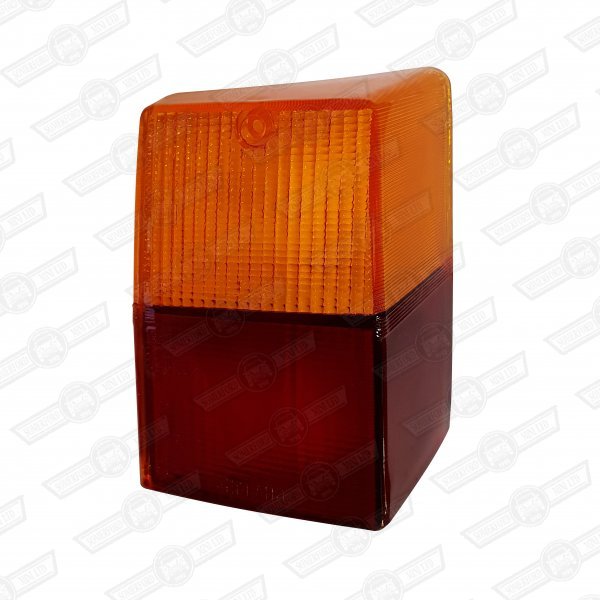 LENS-AMBER/RED-LUCAS REAR LAMP-MK3/4-RH