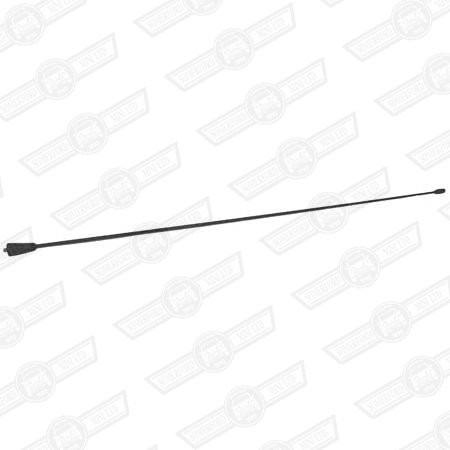 MAST- ROOF MOUNTED AERIAL- BLACK, 17mm