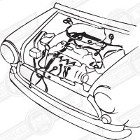 HARNESS-ENGINE-'94-'96-SPI-WITH AIR CON.