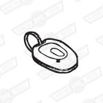 REMOTE CONTROL-KEY RING-'93-'95-NO IMMOBILISER