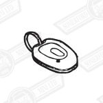 REMOTE CONTROL-KEY RING-'93-'95-NO IMMOBILISER