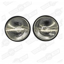 SPOT LAMP SET BLACK BUDGET-6''