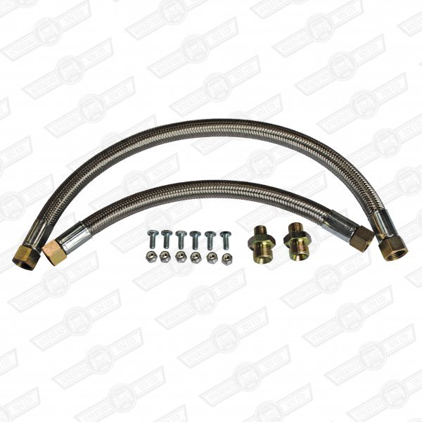 HOSE KIT-BRAIDED-OIL COOLER-PRE ENGAGED STARTER-'85-'92