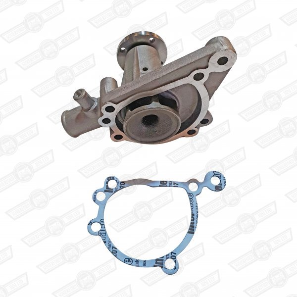 WATER PUMP-ALLOY WITH BY-PASS (cast impellor includes gasket)