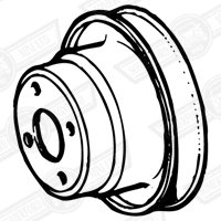 PULLEY-WATER PUMP-1098cc-MINI SPECIAL SWITZERLAND