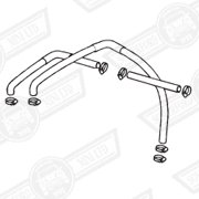 HEATER HOSE KIT-1275 CARB, MODELS 1992-'94