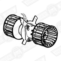 MOTOR ASSY.2.8KW-FRESH AIR HEATER '84-'92