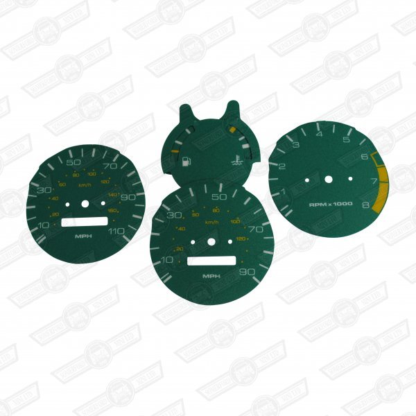 DIAL KIT- GREEN 3 CLOCK NIPPON SEIKI INSTRUMENTS '88 ON