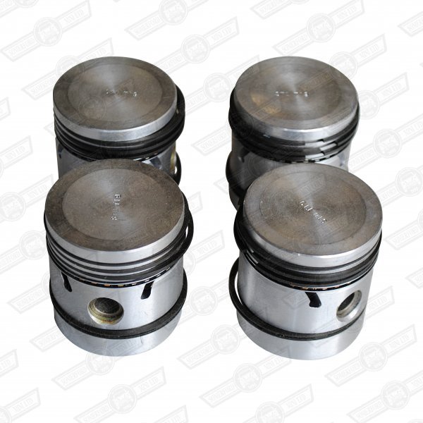 PISTON SET-5 RINGS-850cc +020''